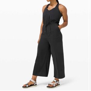 Lululemon Day to Night Jumpsuit in Black Size 8